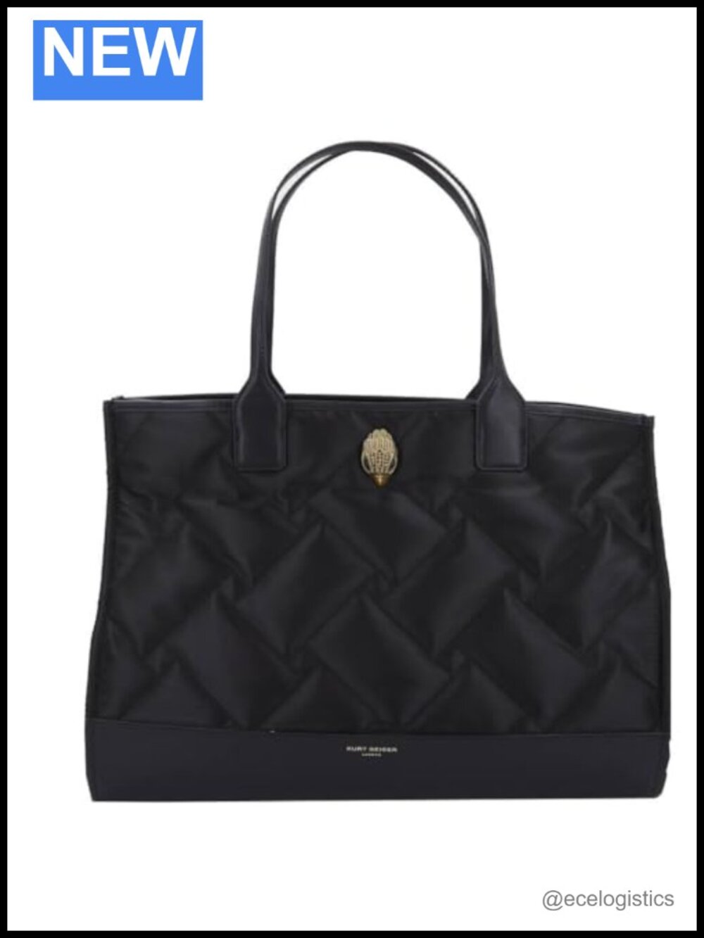Kurt Geiger Recycled Square Shopper Top-Handle Satchel Purse